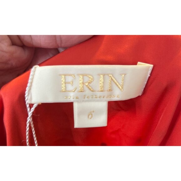 Erin by Erin Fetherston Halter Swing Dress Crystal Rhinestone Size 6 NEW - Picture 6 of 8